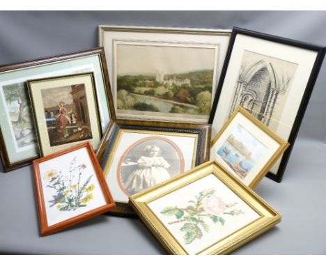 A PARCEL OF APPROX 8 SUNDRY PRINTS etc