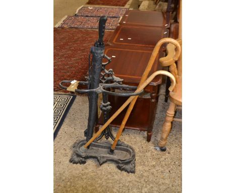 Cast iron stick stand