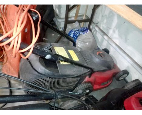 Electric lawnmower. All electrical items in this lot have been PAT tested for safety and have passed. This does not confirm t