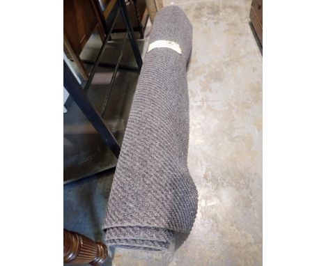 Rubber back heavy duty grey carpet, 6 x 2 m. Not available for in-house P&amp;P 