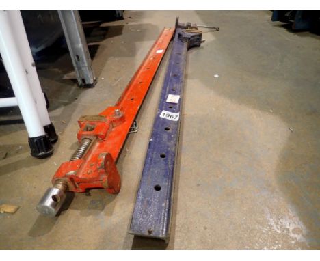 Pair of 3ft sash clamp. Not available for in-house P&amp;P 