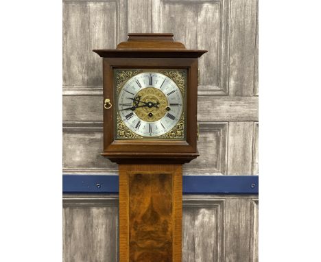 MAHOGANY GRANDMOTHER CLOCK