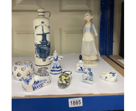 A quantity of Delftware etc