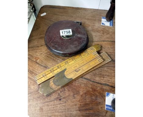 3 vintage measuring tapes