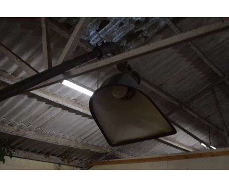 An industrial workshop/warehouse light fitting