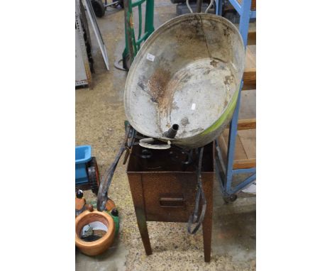 Mixed lot to include tin bath, woodburner etc