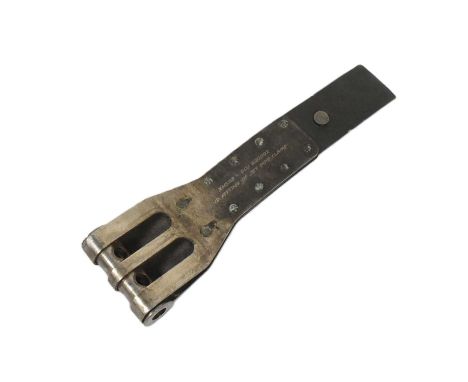 An original Avro Vulcan XH558 Aircraft Jet Pipe Clamp removed from the Rolls Royce Olympus 202 Engine Change Unit 620392. Box