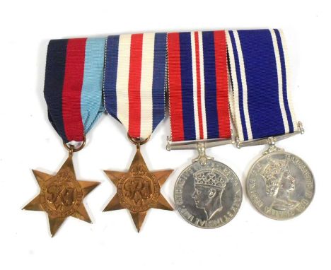 A WWII Second World War medal group with Police Exemplary Service medal awarded to one Constable Charles F Holman. Second Wor