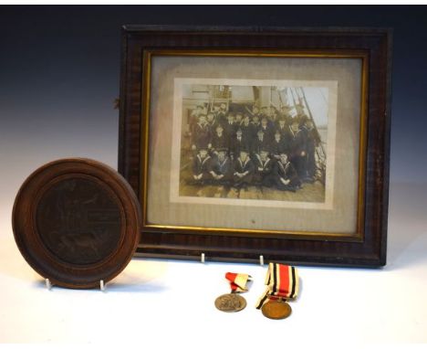 Medals - World War I group of three comprising: British War Medal, 1914-1915 Star and Victory Medal awarded to M9937 Harold W