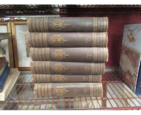 Vols 1-6 Harmsworth Household Encyclopedia 