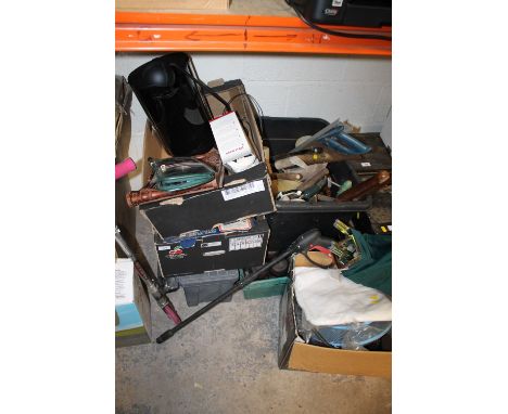 A QUANTITY OF TOOLS, SCREWS ELECTRICALS AND SUNDRIES