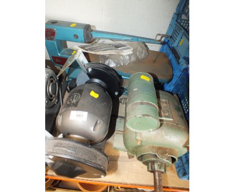 AN AEI MOTOR, GRINDER PLUS JIGSAW