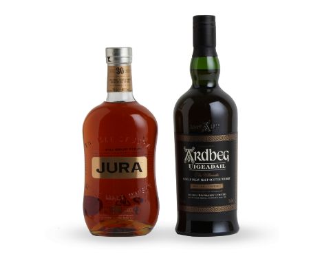 Jura-30 year oldVintage Collection. Distilled and bottled by Jura Distillery.One of 1200 bottles. In presentation case. Tran