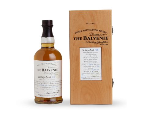  The Balvenie Vintage Cask-1976Distilled 18th June 1976, bottled 27th March 2008. Distilled by The Balvenie Distillery Compan