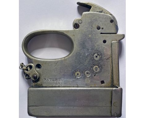 c1890s LCC Tramways "trigger" TICKET PUNCH, serial no 2777. Designed by Thomas Gibson, these machines were used on the LCC's 
