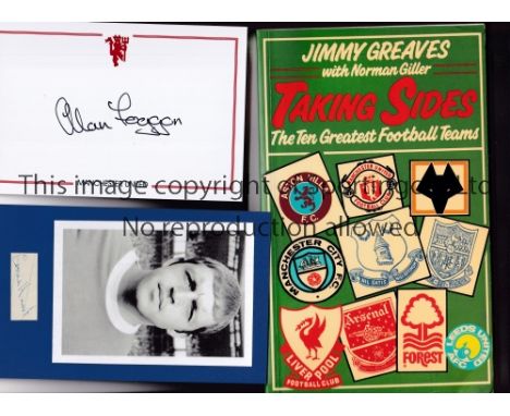 FOOTBALL AUTOGRAPHS     Approximately 70 autographs on various publications including Bonetti, Butcher, Case, Jack Charlton, 