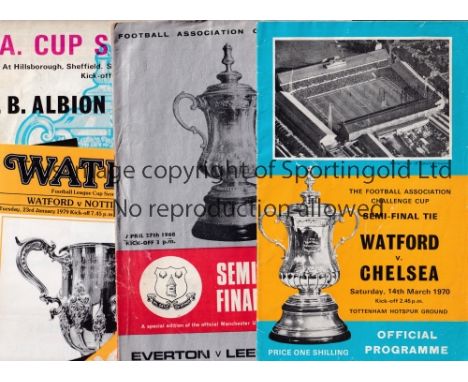 BIG MATCH FINALS AND INTERNATIONALS   Forty two England home programmes, mainly post 1960 includes 1951 Austria . 17 FA Cup F