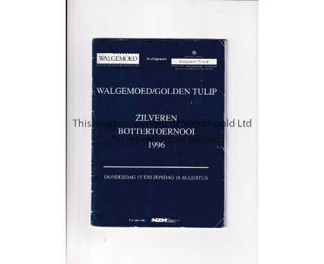 ARSENAL / VOLENDAM YOUTH TOURNAMENT 1996     Programme for the 8 tream Tourmment including Ajax, PSV Eindhoven and Vfb Stuttg
