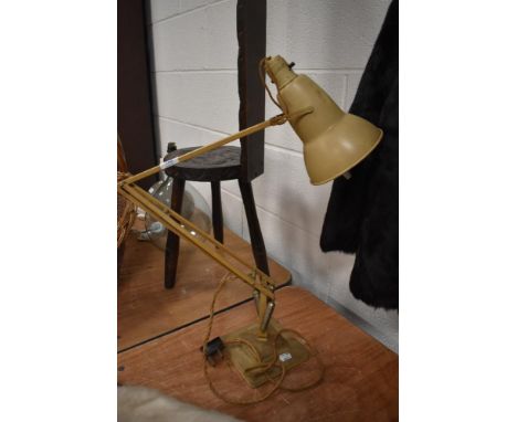 An early 20th century Herbert Terry angle poise lamp
