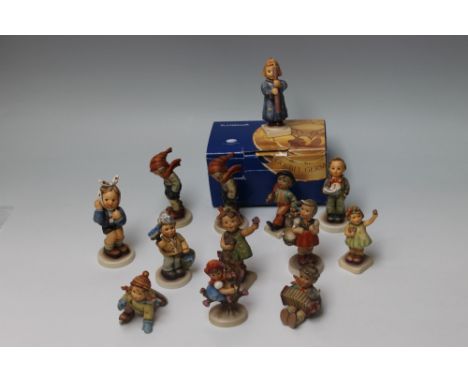 A SMALL COLLECTION OF THIRTEEN GOEBEL FIGURES
