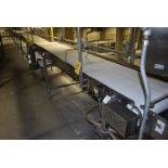 Alliance Motorized Belt Conveyor, SS Frame, 12 ft. Length x 24 in. Wide Belt, Includes SS Cover
