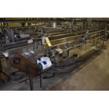 Nercon Motorized Belt Conveyor, SS Frame, 20 ft. Length, LOADING FEE $200