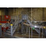 Cross-Over Stairs, 48 in. Height/72 in. Height, 3-Stairways, LOADING FEE $700