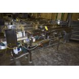 Nercon Motorized Conveyor, 10 ft. Length, SS Frame, LOADING FEE $75