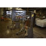 Stainless Steel Oil Sprayer/Depositor, Allen Bradley Panelview Plus 600 Controller, SS Mobil Base