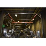 Heavy Machine Inc Crane System, 18 ft. x 18 ft. Runway, Rated 250 lb. Lift Capacity, Pendant