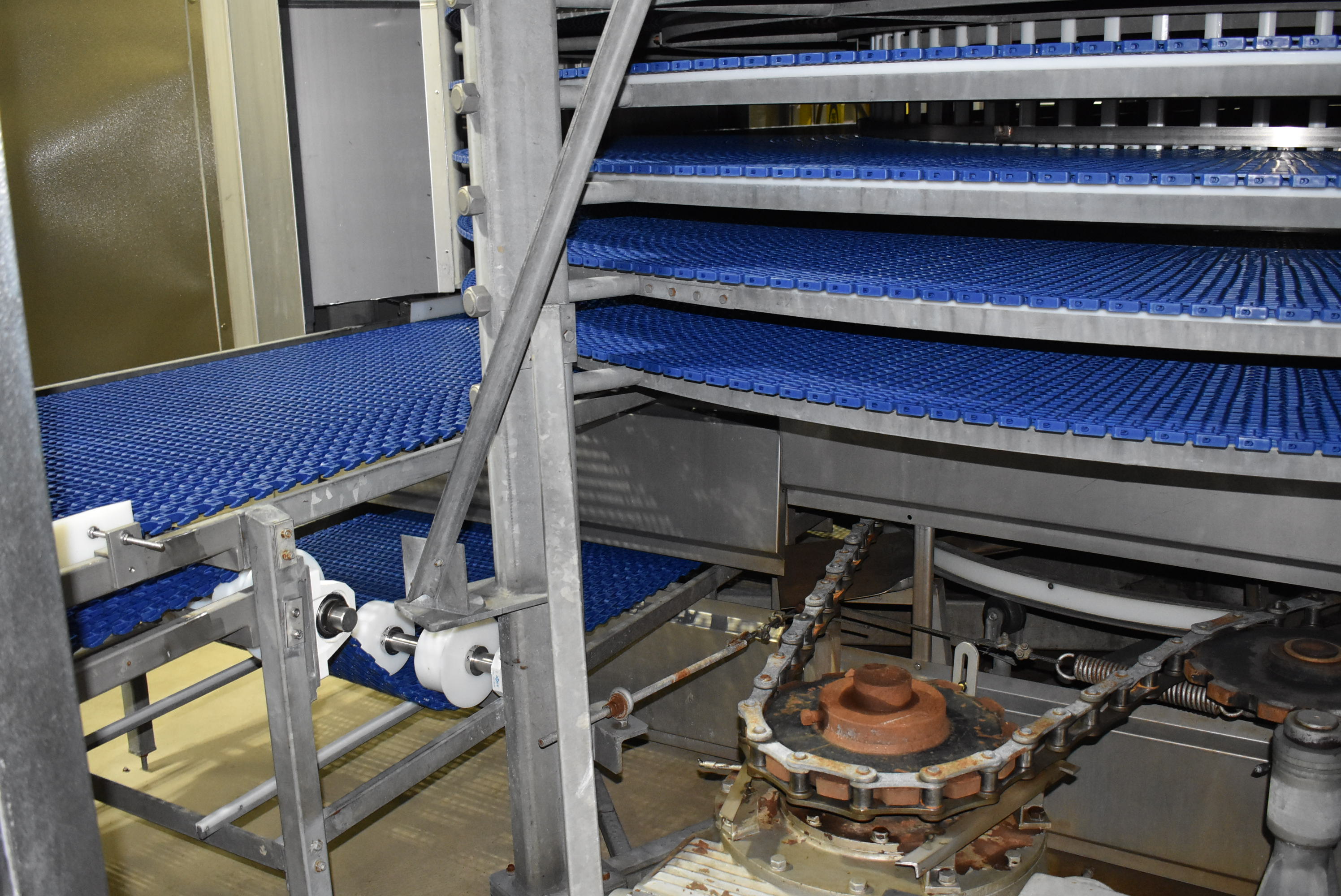 FMC FoodTech/Northfield Spiral Freezer, 23 Spirals/4 in. Clearance, ID 5A Spiral Freezer, K5002