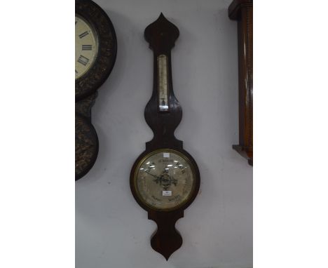 Victorian Mahogany Barometer