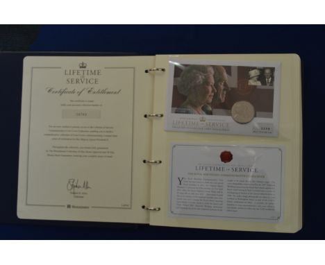 Lifetime in Service  First Day Covers &amp; Coins - Commonwealth Collection
