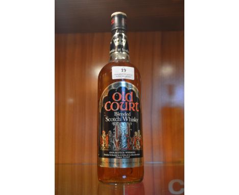 Bottle of Old Court Scotch Whisky