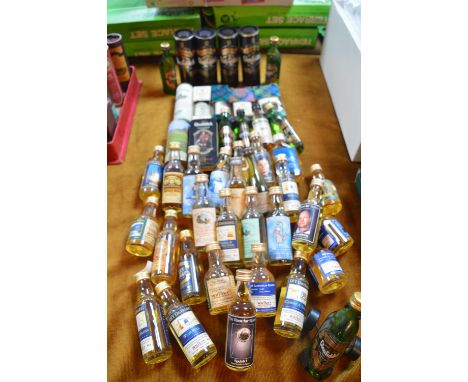 Miniature Scotch Whiskys - 45 Bottles
