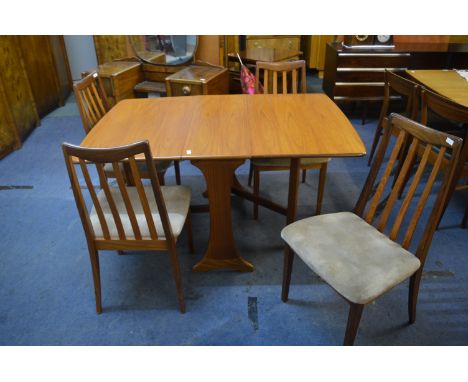 G Plan Drop Leaf Dining Table &amp; Four Matching Chairs