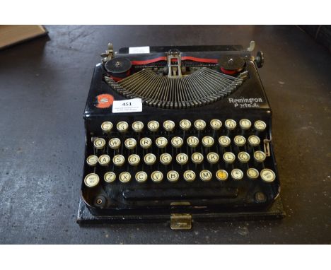 Remington Portable Typewriter