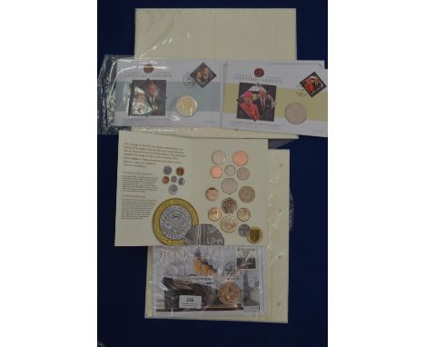 2010 Uncirculated Coin Set - Titanic First Day Cover &amp; Lifetime of Service Royal First Day Cover - Both with Coins