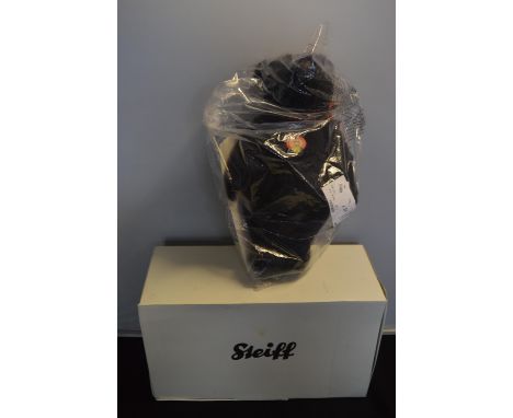 Black Steiff Teddy Bear in Original Packaging - Unopened