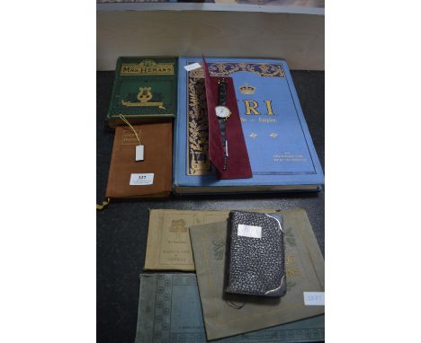 Book Queen Victoria &amp; Her Life 1901, Carlsberg Factory Photo Guide &amp; Silver Mounted Prayer Book, Poetry Books &amp; R