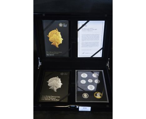 Royal Mint 5th Circulating Coinage Portrait Silver Proof First Edition - Year 2015