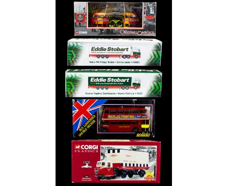 A Good Collection of Ltd Edition Corgi Die-Cast Scale 1.76 Models - For Adult Collectors ( 5 ) Five In Total. All with Origin