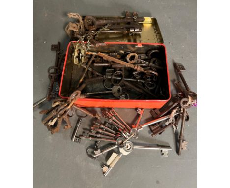 A collection of vintage keys 