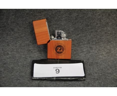 Zippo "For the Light of your Life" wooden case lighter (10) - Unused (FC12)