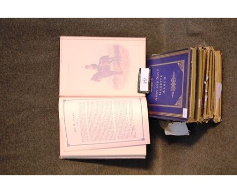 Army and Navy gazette album ( 8 volumes some duplicated) 1890. Colour plates of individual regiments, poor condition books bu