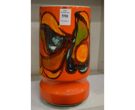 A Poole pottery Delphis vase.