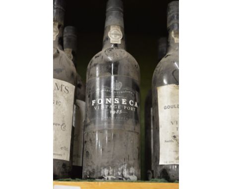 Fonseca vintage port 1985, two bottles.