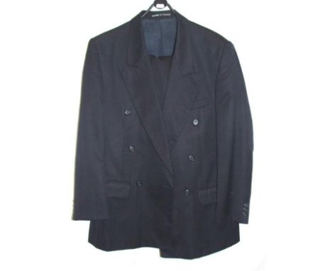 Mens Vintage Daniel Drescott Dark Blue Suit, labelled 38" Chest 