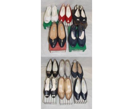 Ladies Vintage Shoes incl. Van-Dal, Bally & Clarks, 5 pairs as new & 6 pairs lightly worn, all size 8 (11) 