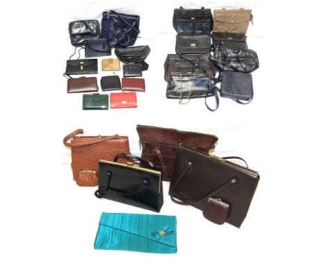 Ladies Vintage & Other Handbags & Purses incl. Ackery, crocodile skin, Barratts, Next, Beaugency, Jane Shilton, BHS etc. & Ci